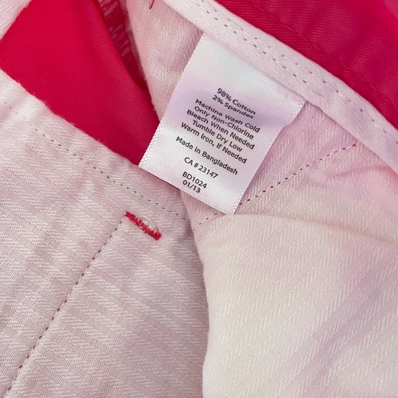 Talbots Signature Hot Pink Capri Size 10P - Picture 5 of 5